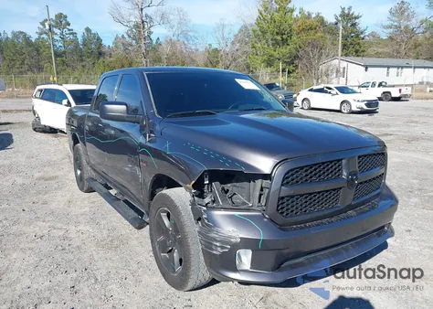 2018 Ram 1500 Express 4X4 5'7 Box from USA, damaged, VIN 1C6RR7KT8JS197218